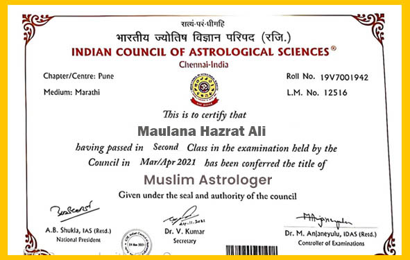 World Famous Astrologer Molana Hazrat Ali Ji +91-7087651259